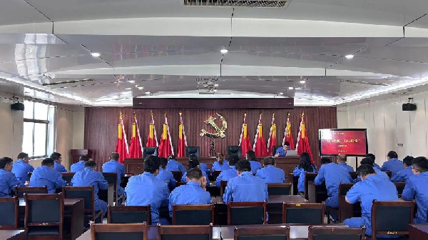 【理論宣講】化工基地開展“國企姓國、核心向黨”宣講活動