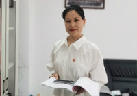 《攻堅謀發(fā)展 ，行動看黨員》 周銀花